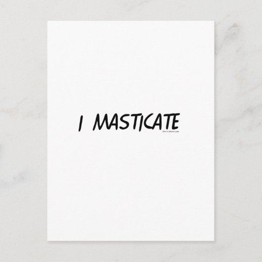 歯医者のユーモア ポストカード (正面)