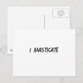 歯医者のユーモア ポストカード (正面/裏面)