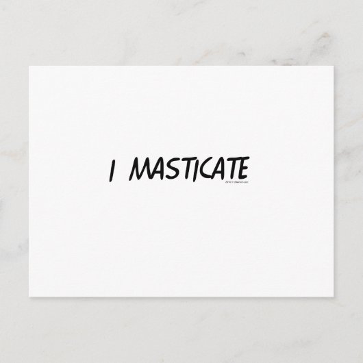 歯医者のユーモア ポストカード (正面)