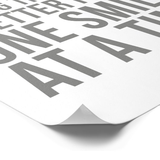 歯医者の引用文 ポスター (角)