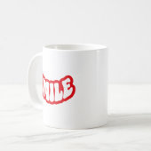 歯医者の日お祝いマグカップ コーヒーマグカップ (正面左)