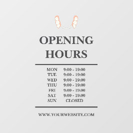 歯医者の歯のロゴ ウィンドウサイン