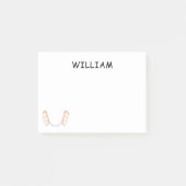 歯医者の歯のロゴ ポストイット (正面)