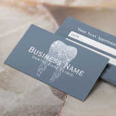 歯医者の歯ほこりっぽいブルーデンタルケアクリニック 予約カード