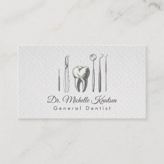 歯医者の歯プロフェッショナルデンタルケア事務所 名刺 (正面)