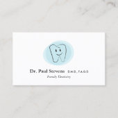 歯医者の歯科アポイントメントのアラーム 予約カード (正面)