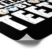 歯医者の歯科治療に容易に気を取られる ポスター (角)