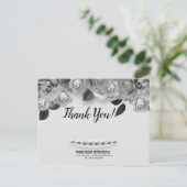 歯医者の歯科矯正医ブレースありがとうはがき ポストカード (スタンド正面)