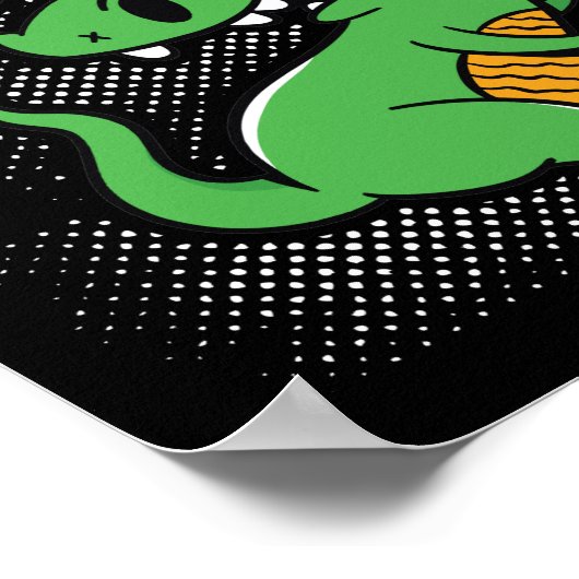 歯医者の歯科補助衛生士の歯の妖精 ポスター (角)