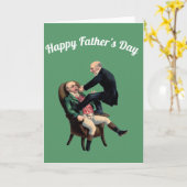 歯医者の父の日 カード (黄色い花)