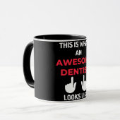 歯医者の素晴らし様子だ マグカップ (正面左)