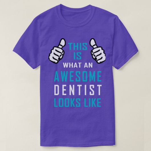 歯医者の素晴らし様子だ Tシャツ (デザイン正面)
