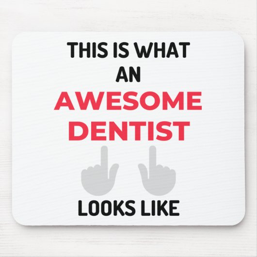 歯医者の素晴らし様子は2 マウスパッド (正面)