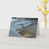 歯医者の誕生日カード カード (黄色い花)