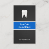 歯医者の関連付け – 歯科クリエイティブ革新的 名刺 (裏面)