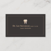 歯医者のOffice Toothロゴ 名刺 (正面)