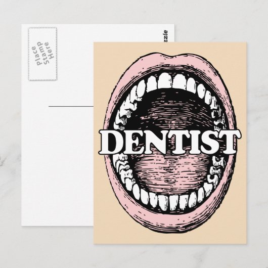 歯医者はがき ポストカード (正面/裏面)