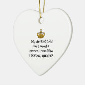 歯医者は王冠を必要とする セラミックオーナメント (左)