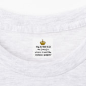 歯医者は王冠を必要とする ラベル (貼付)