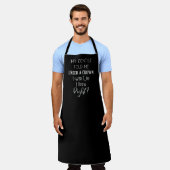 歯医者は私にクラウンユーモアの歯科が必要だと言った エプロン (着用した状態)