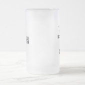 歯医者は私にクラウンユーモアの歯科が必要だと言った フロストグラスビールジョッキ (中央)