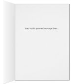 歯医者へのお祝い (内側 (右))