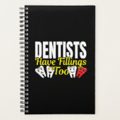 歯医者も詰め物を持っている – 歯科感覚パン プランナー手帳 (正面)