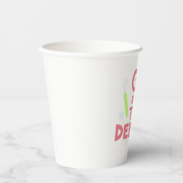 "歯医者を見に行く：明るいスマイル先！T-シャツ 紙コップ