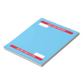 歯医者オフィス用かわいい歯ブラシのメモ帳 ノートパッド (回転)