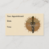 歯医者カドゥセウス 予約カード (裏面)