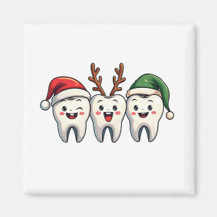 歯医者クリスマスサンタフロスクリスマスツリー マグネット