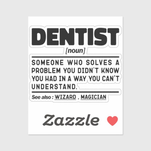 歯医者クール歯科チームおもしろい生 シール (シート)