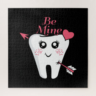 歯医者バレンタイン – 歯のハート、Be Mine ジグソーパズル