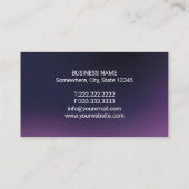 歯医者パープルモダン歯科医院 名刺 (裏面)