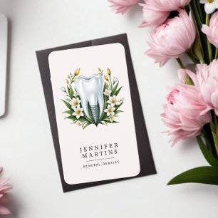 歯医者モダンロゴ 名刺