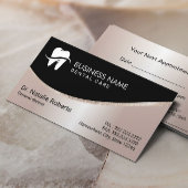 歯医者モダン歯バラ金ゴールドデンタルケア 予約カード