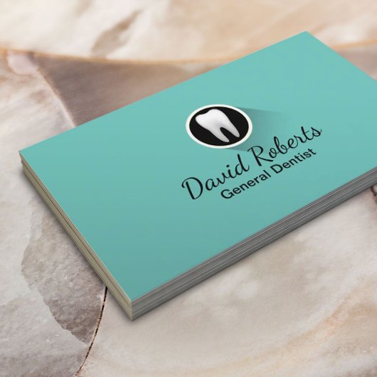 歯医者モダン歯ロゴプロフェッショナルデンタルケア 名刺