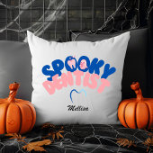歯医者不気味名パーソナライズされたハロウィーンギフト クッション