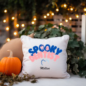 歯医者不気味名パーソナライズされたハロウィーンギフト クッション