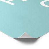 歯医者保事務所のポスターに落ち着いて貼る ポスター (角)