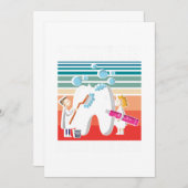 歯医者歯科歯医者ギフト 招待状 (正面/裏面)