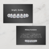 歯医者歯科矯正医名刺 名刺 (正面/裏面)