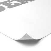 歯医者結婚したに行く ポスター (角)