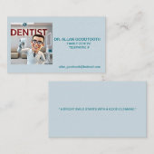 "歯医者" 名刺 (正面/裏面)