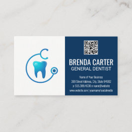 歯医者 | QRスキャンコード名刺 名刺