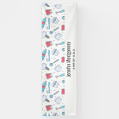 歯及び工具歯型業 横断幕 (縦)