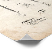 歯周キュレット – 歯科ショベル特許 – Ol ポスター (角)