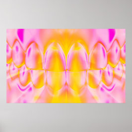 歯噛み歯科歯科矯正医ピンクポスター ポスター