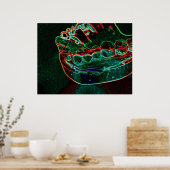 歯型モデル歯科歯科矯正医ポスター ポスター (キッチン)