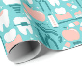 歯型 ラッピングペーパー (ロールコーナー)